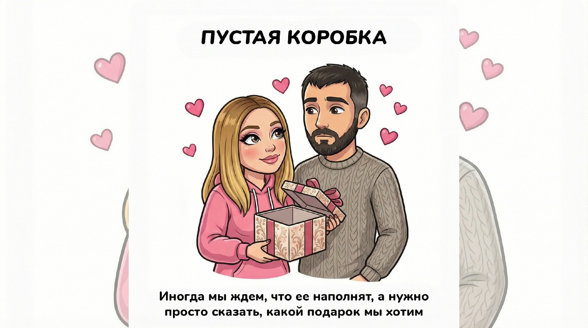 Составьте список под названием «Рецепт моего хорошего настроения» и отправьте ему: «Если вдруг захочешь меня порадовать, вот мой секретный список»