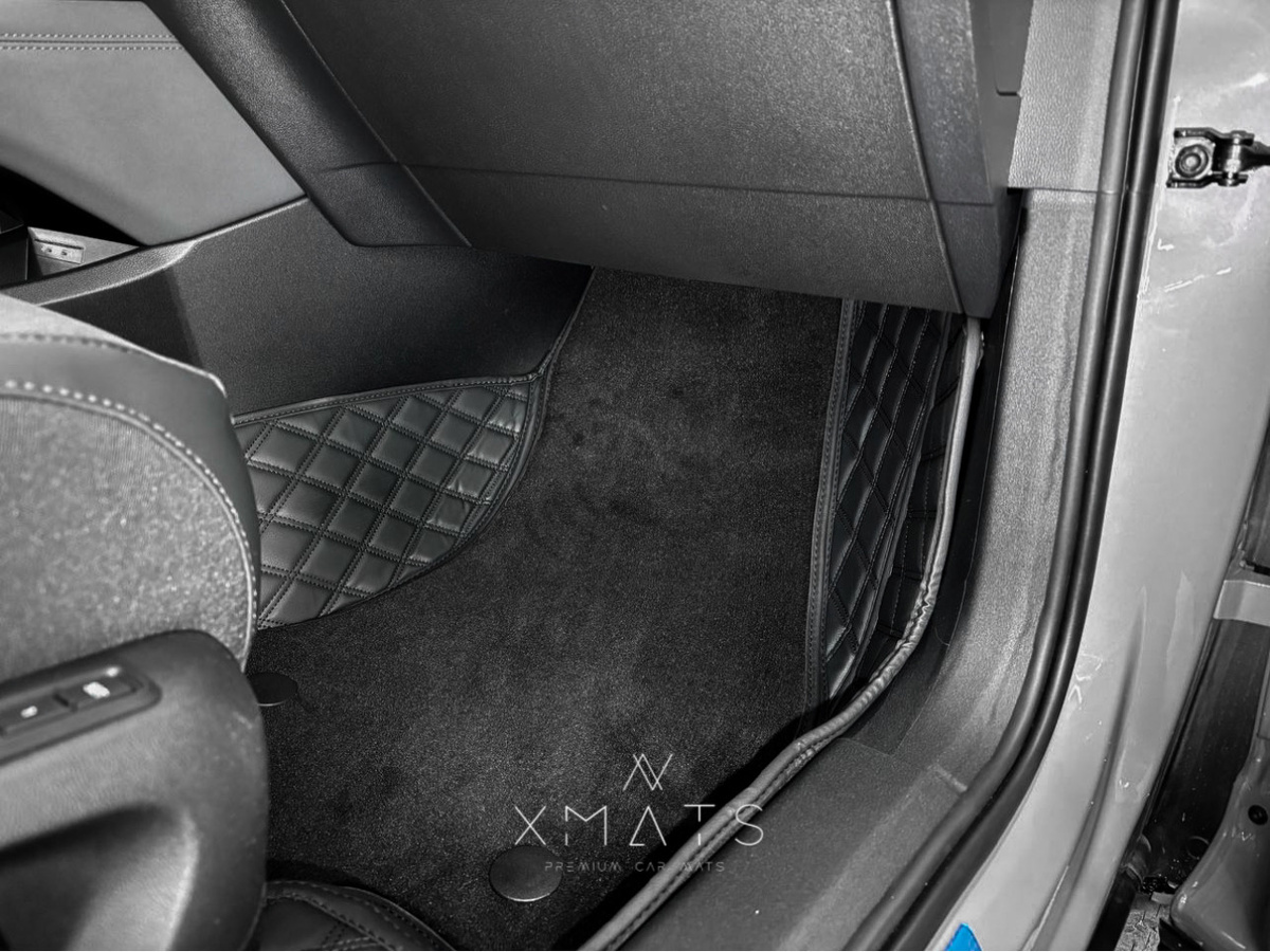 3д коврики из экокожи в салон Volkswagen Tiguan L Pro