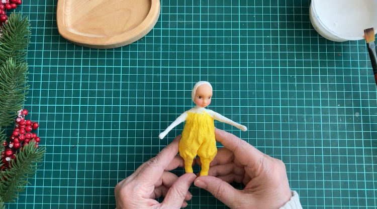 Игрушка после просушки готова для работы. Фото автора.