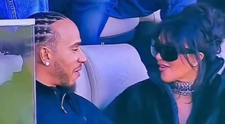    Льюис Хэмилтон и Ким Кардашьян дебютировали на публике как параСоцсети