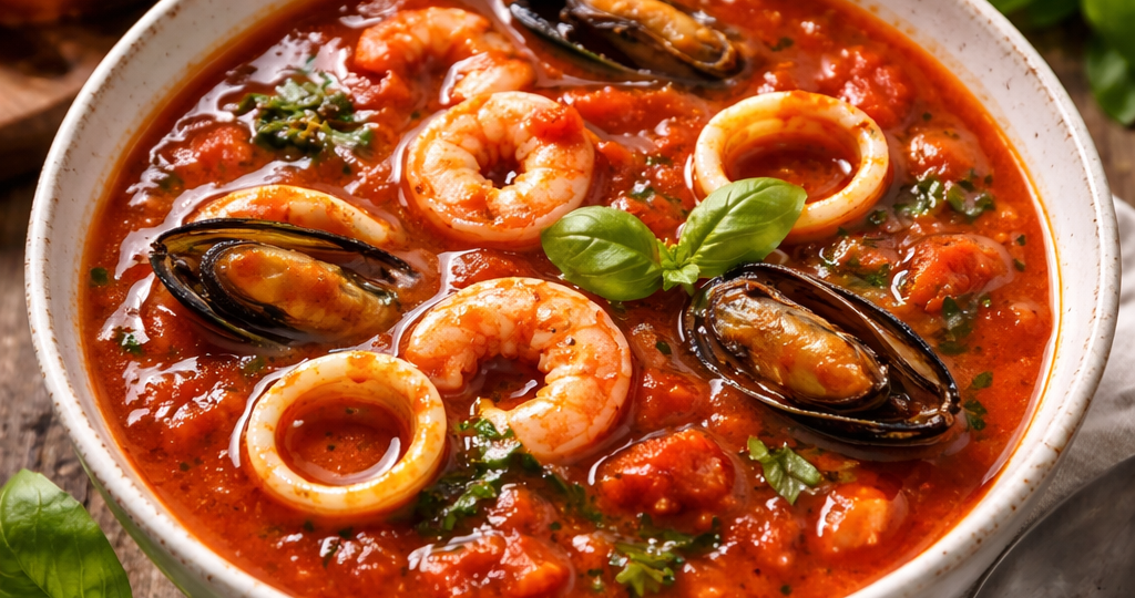Томатный суп с морепродуктами который готовят когда хочется настоящего вкуса и уюта