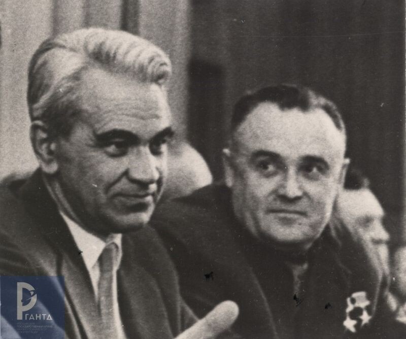 М.В. Келдыш и С.П. Королев. РГАНТД. Ф. 211. Oп. 19-10. Д. 162. Л. 1