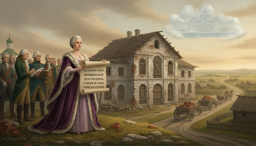 Люберцы стали дворцовым селом.