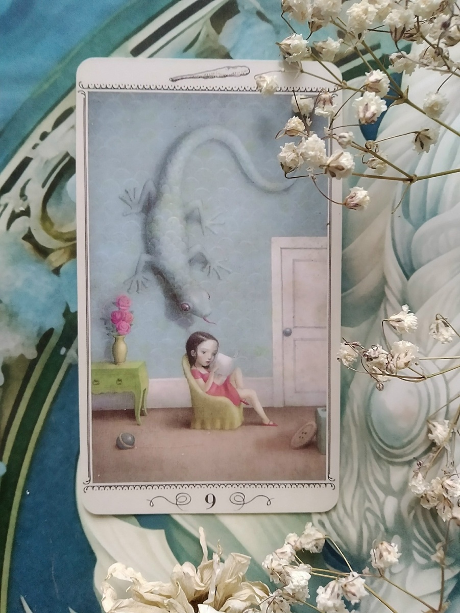 9 жезлов - Таро Николетта Чекколи