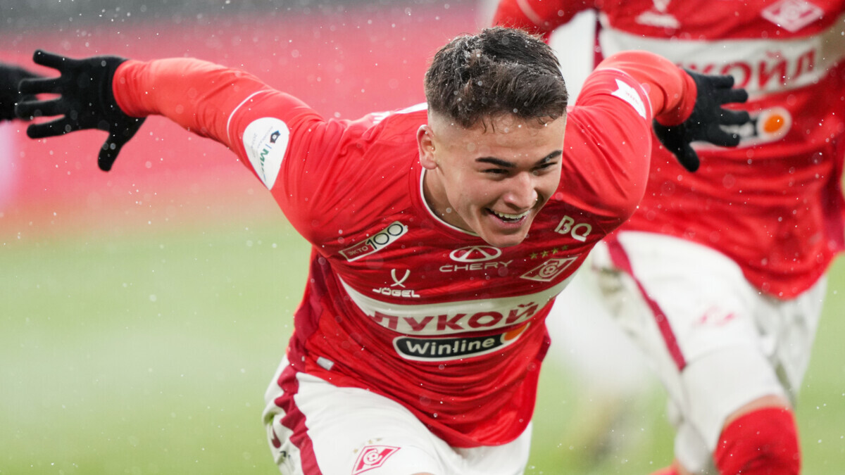 Нападающий московского "Спартака" костариканец Манфред Угальде. Фото из интернета.