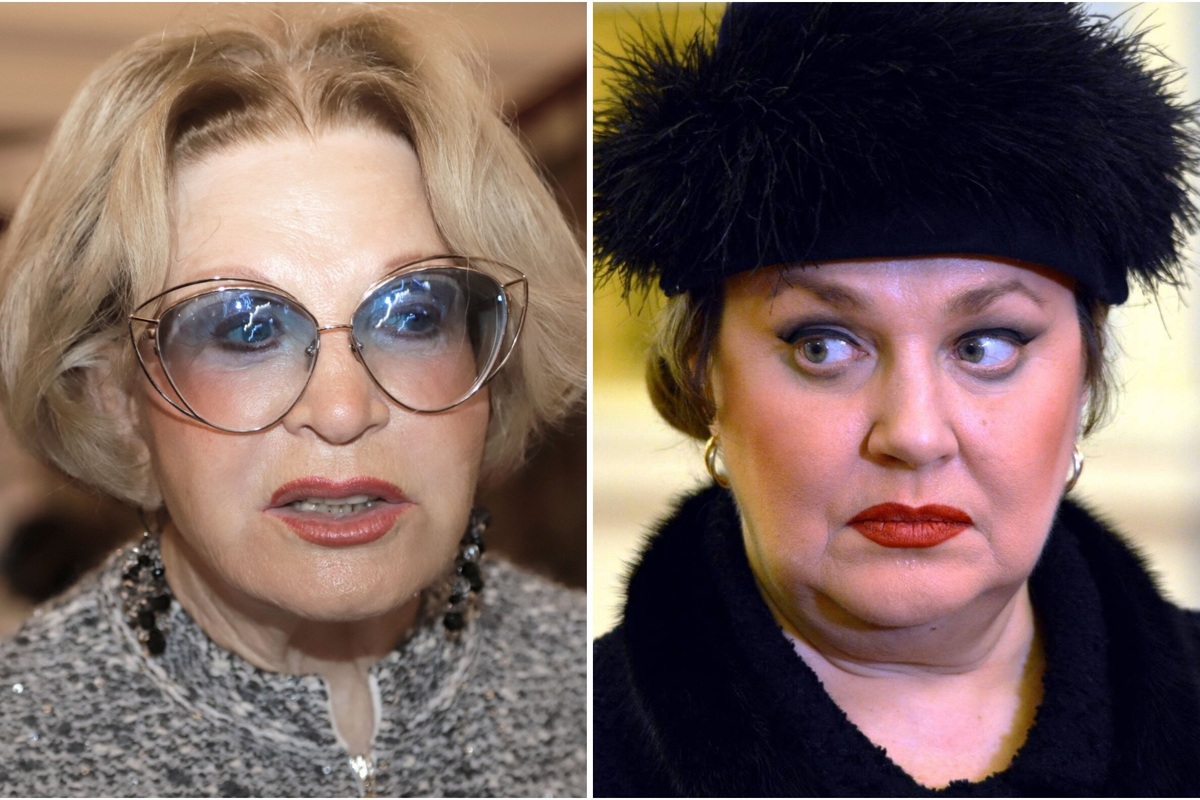     Людмила Максакова встала на колени перед гробом Ольги Чиповской: видео