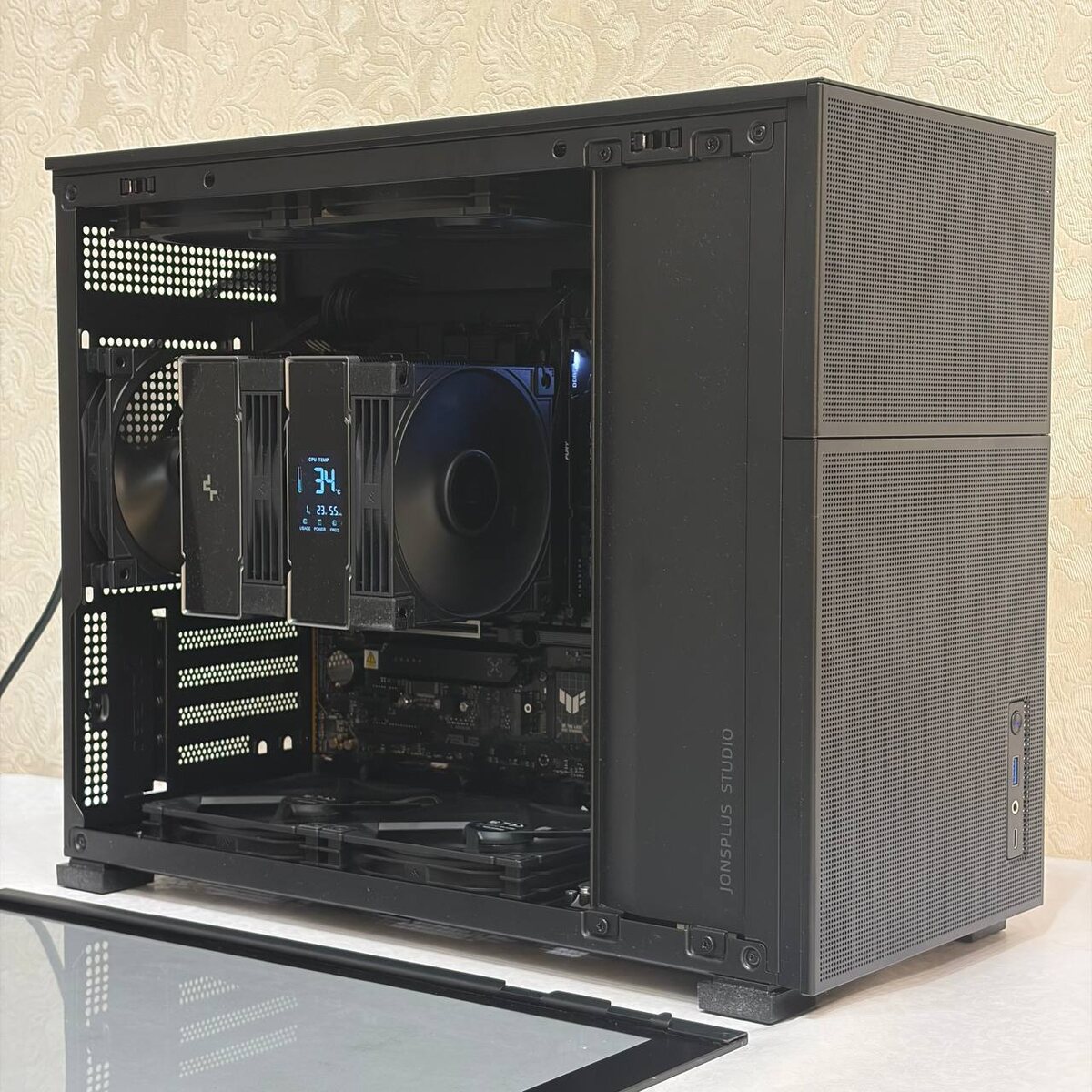 Сборка компьютера в корпусе Jonsbo D31 Mesh