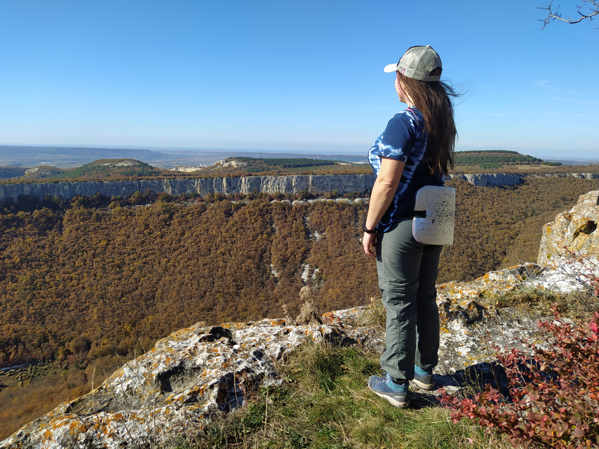 На горе Тепе-Кермен