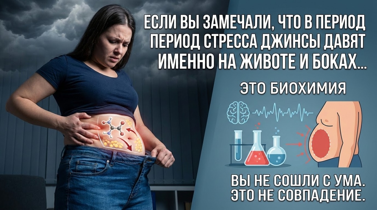 Набор веса от стресса 