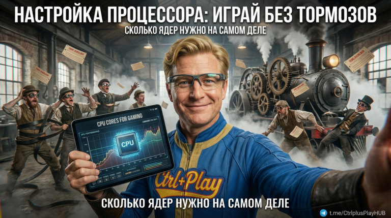 настройка процессора для игр: сколько ядер действительно нужно?

