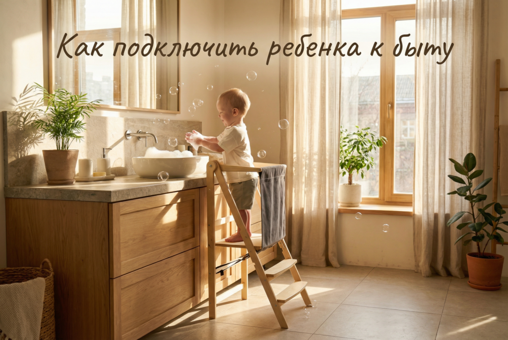    Превратите домашние обязанности в игру, чтобы ребенку было интересно ecomebel