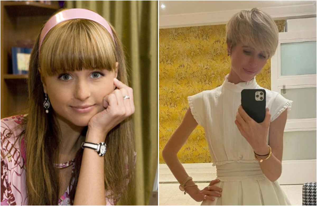 Мирослава Карпович тогда и сейчас. Фото: соцсети