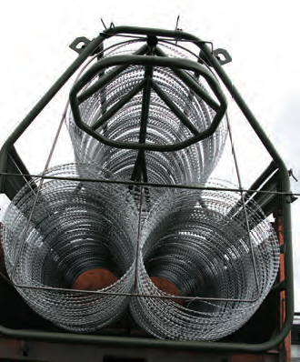 Кассета с БРЗ-АКЛ в кузове грузового автомобиля