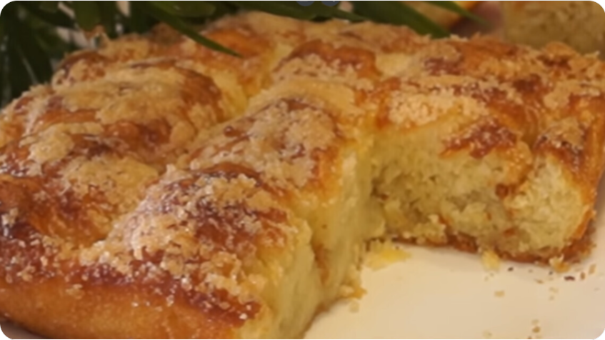 «Не оторваться» — это про него. Простейший Сахарный пирог с хрустящим верхом...