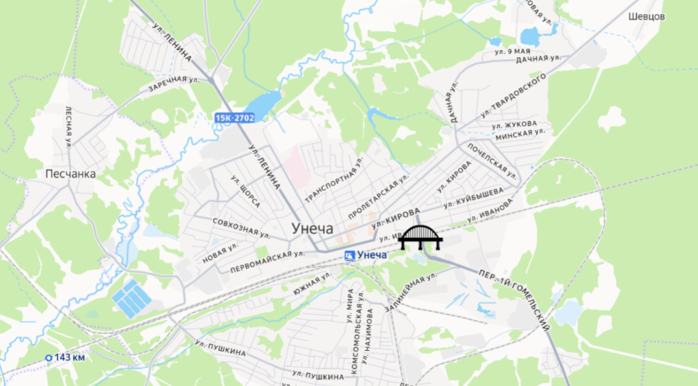 Брянская область. «Новый путепровод в Унече — возвращение прямого пути»