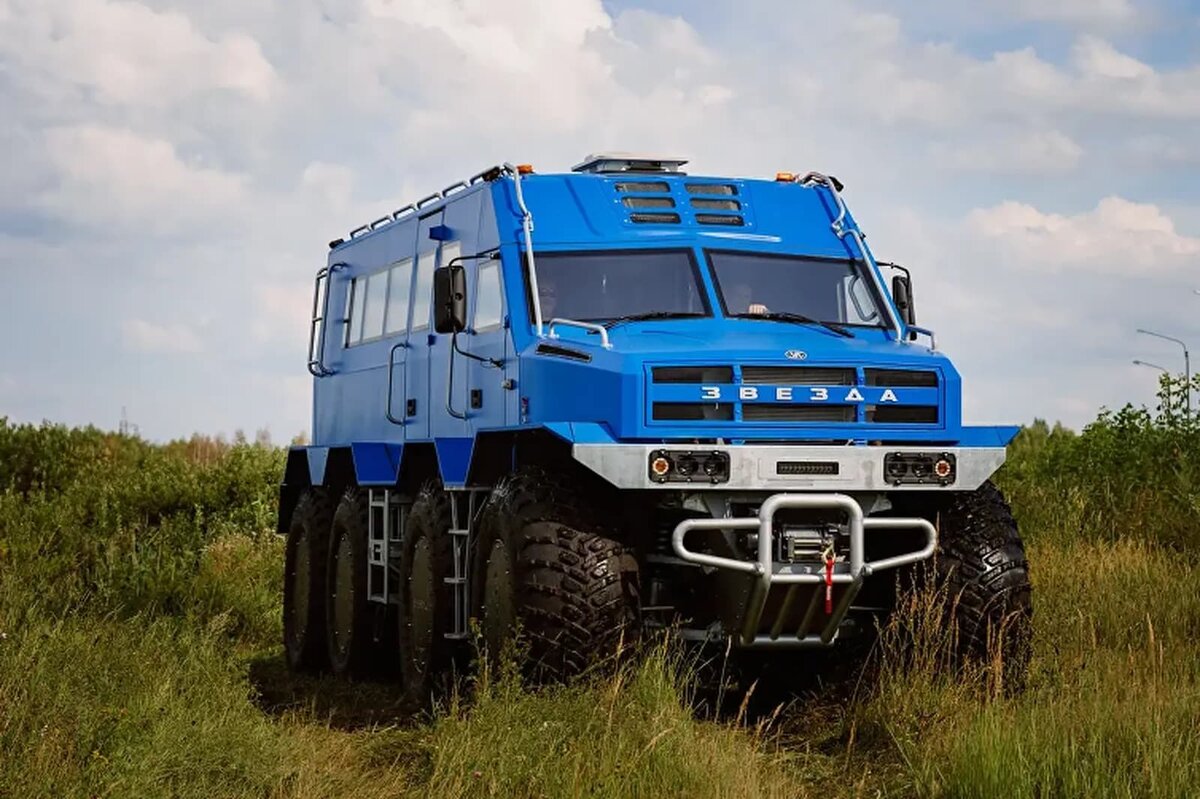   Вездеход «Звезда» с колёсной формулой 8x8