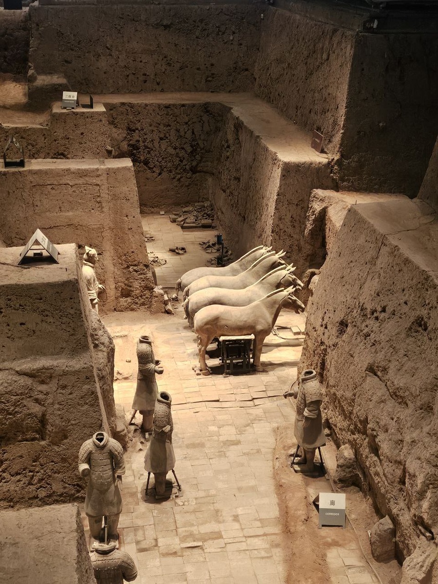 Музейный комплекс Терракотовой армии. Фото автора.