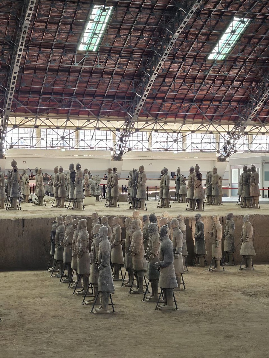 Музейный комплекс Терракотовой армии. Фото автора.