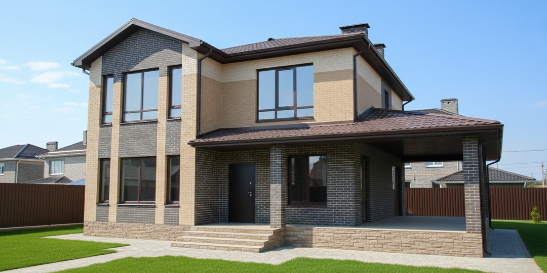 Уют в деталях: двухэтажный особняк с идеальным зонированием для большой семьи