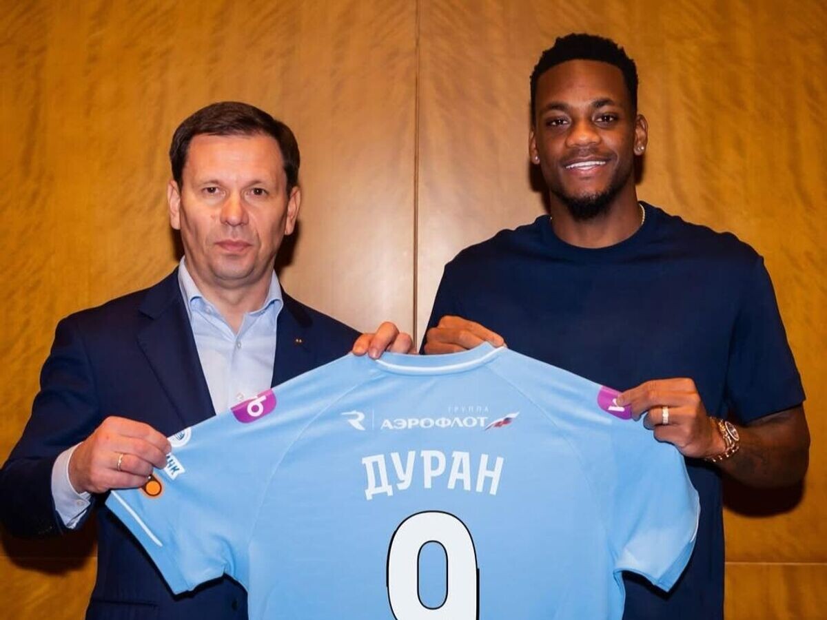    Константин Зырянов и Джон Дуран | © Соцсети ФК "Зенит"