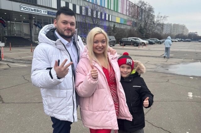    В Москву Филимоновы прилетели всей семьёй. Фото: Из личного архивa/ Ангелина Филимонова