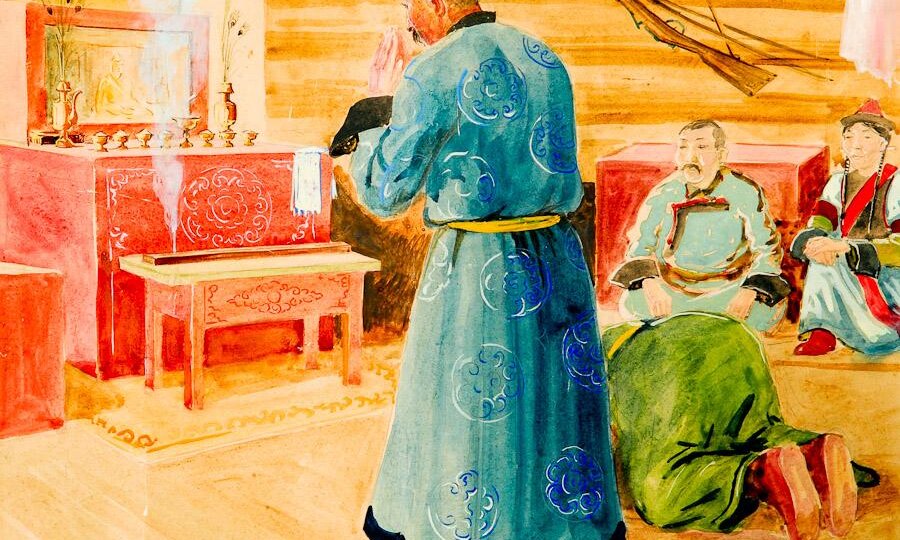 Народные обряды в бурятской драматургии