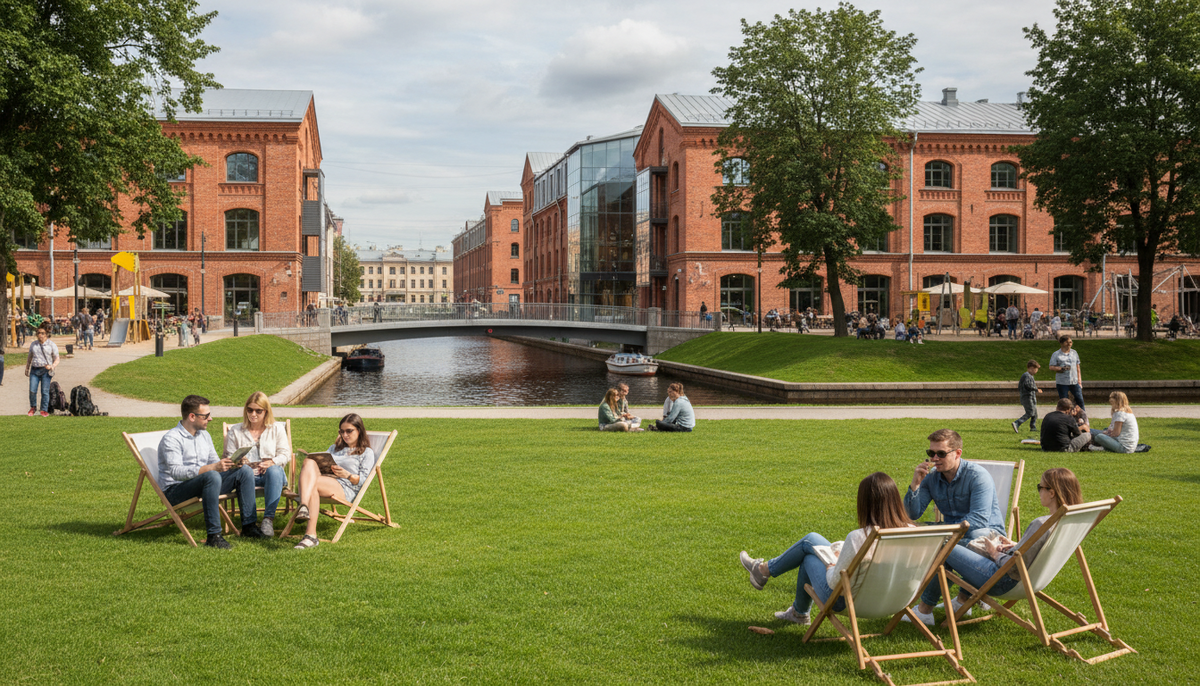 Новая Голландия — остров свободы и вдохновения в самом сердце исторического центра.