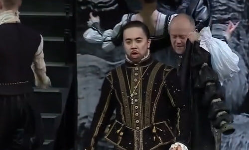     В красноярском театре оперы и балеты представили постановку «Риголетто»