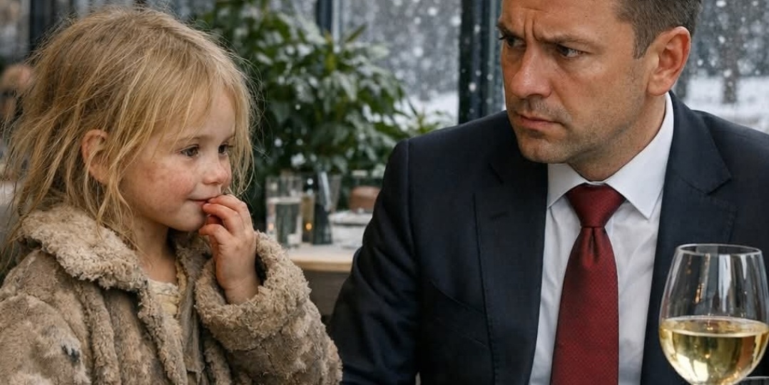 «Папа, можно я поем с тобой?» — от слов, которые произнесла дальше бездомная девочка, миллионеру стало плохо..