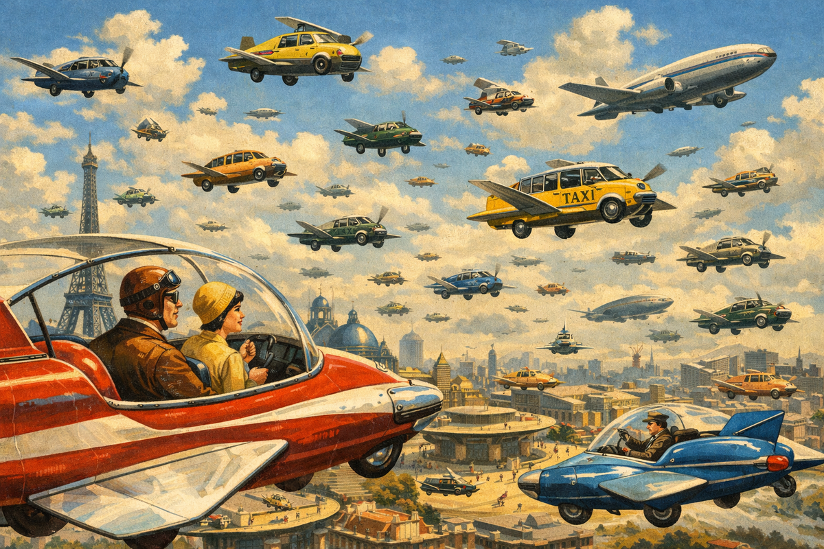 Летающие города и лучи бессмертия: каким видели наш 2020-й мечтатели сто лет назад