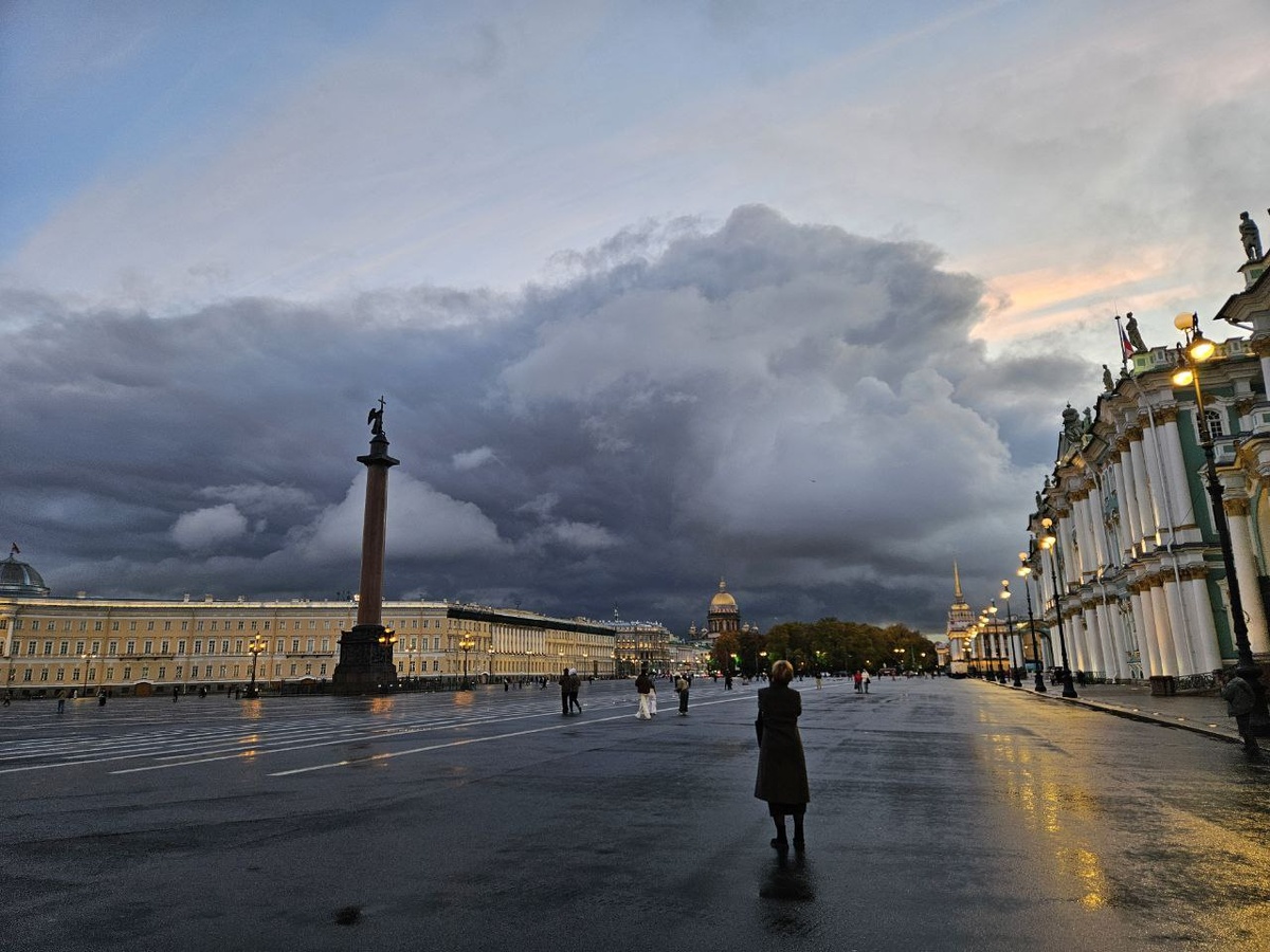 Небо Санкт-Петербурга как особый вид искусства.