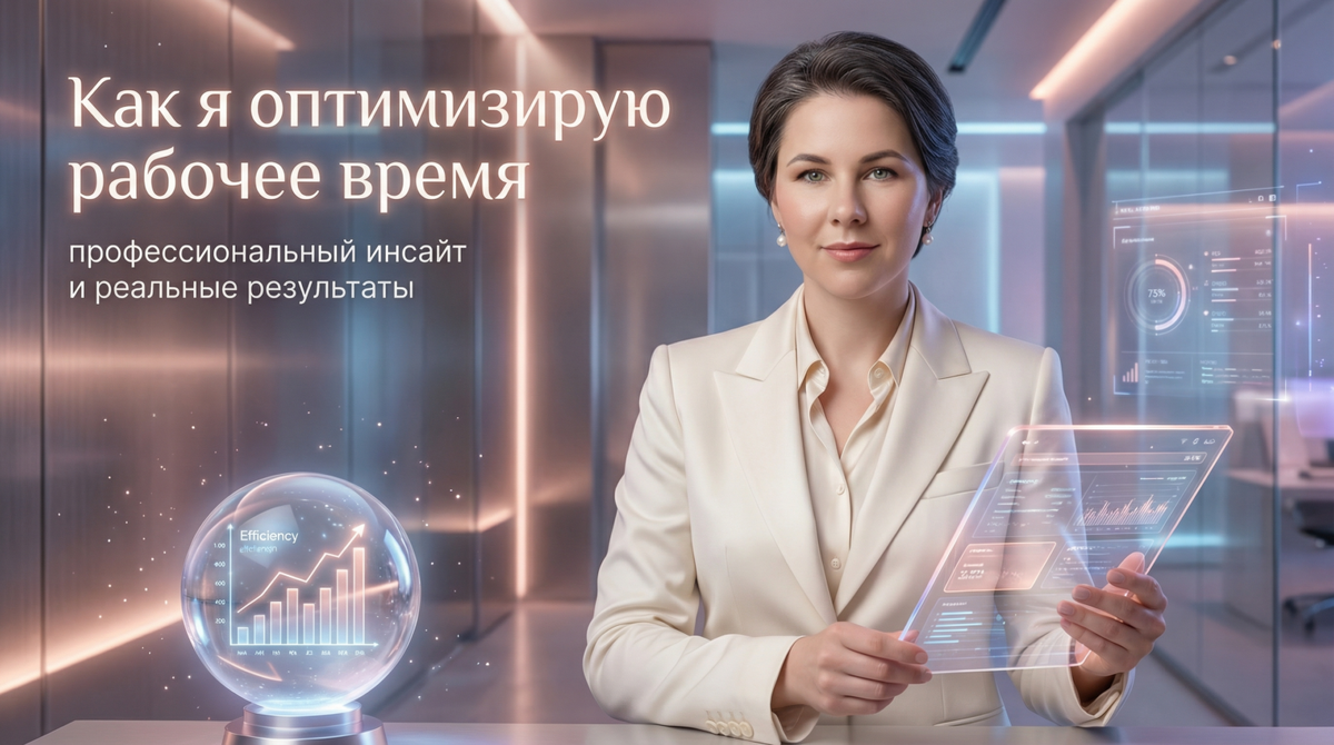    Как сокращение рабочих часов возможно с использованием ИИ в повседневной работе — практичный подход | Автор: Мария Литвинова Мария Литвинова