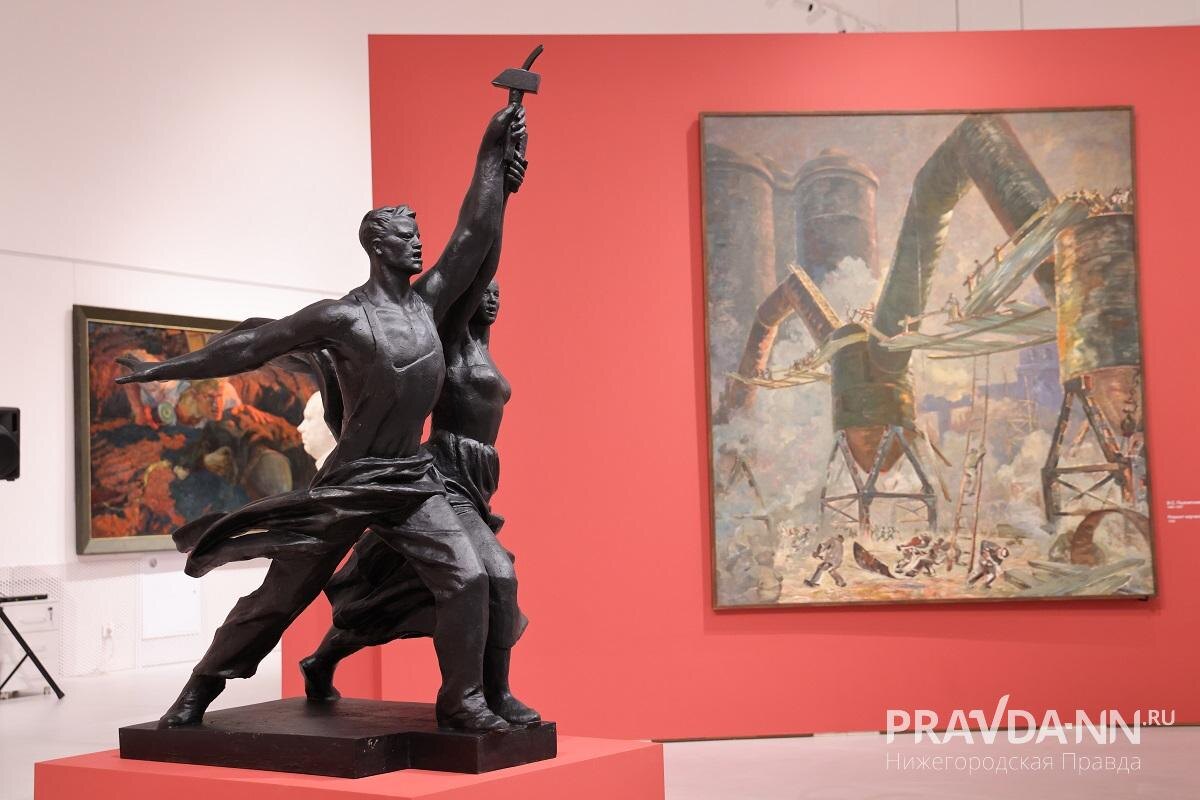    Скульптура «Рабочий и колхозница» Веры Мухиной стала символом эпохи