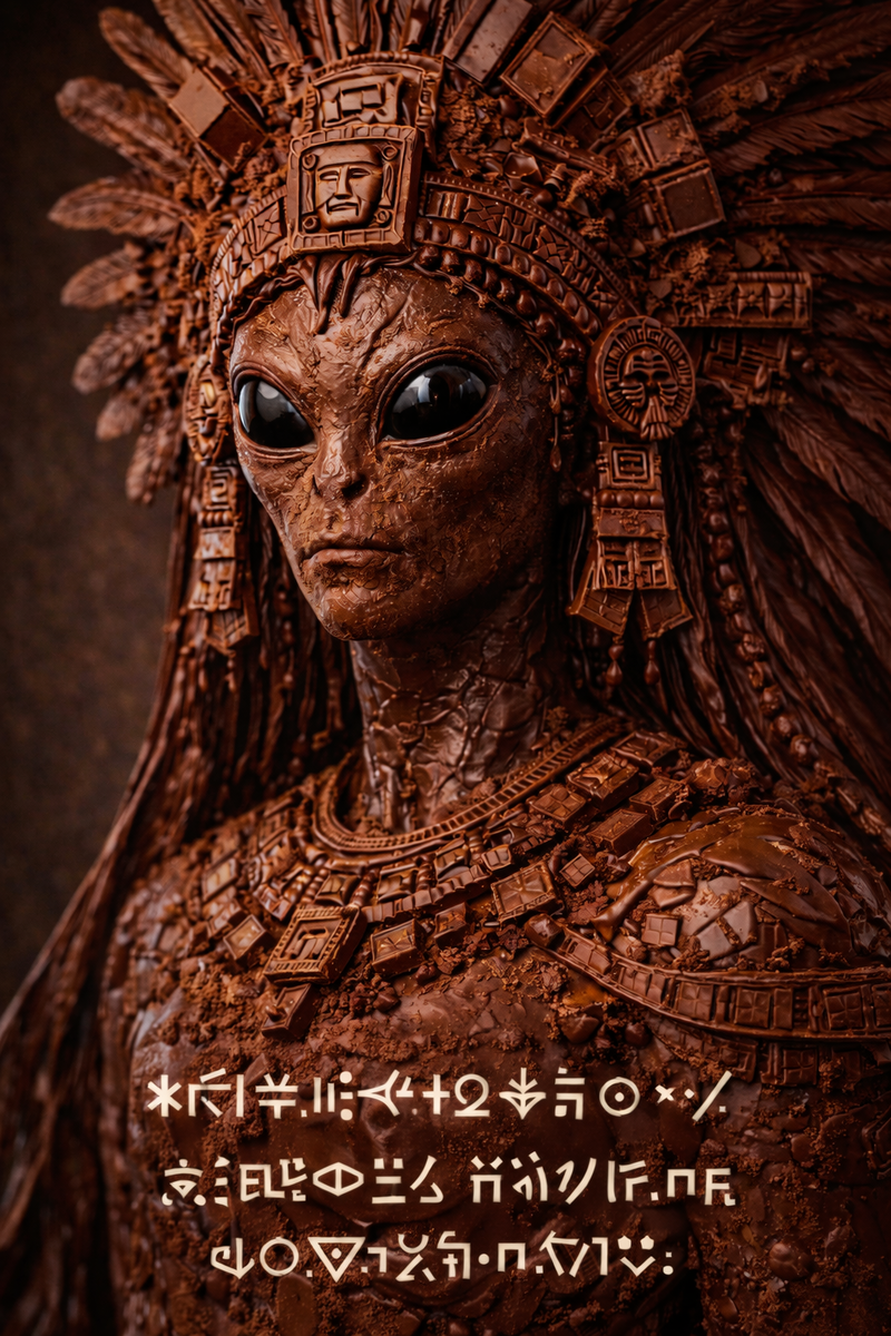 БЕРЕГИТЕ ЗЕМЛЮ - ЭТО ЕДИНСТВЕННАЯ ПЛАНЕТА, ГДЕ ЕСТЬ ШОКОЛАД!