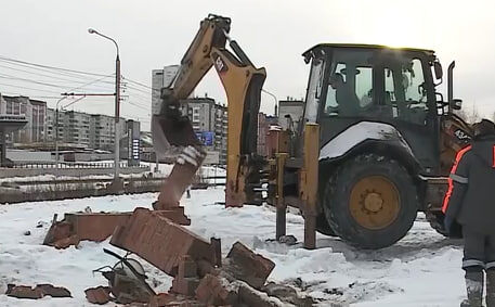     Незаконную стоянку демонтировали в Советском районе Красноярска
