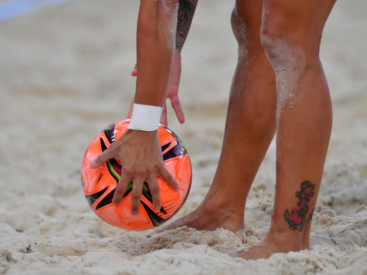    Пляжный футбол, мяч | © РИА Новости / Павел Бедняков