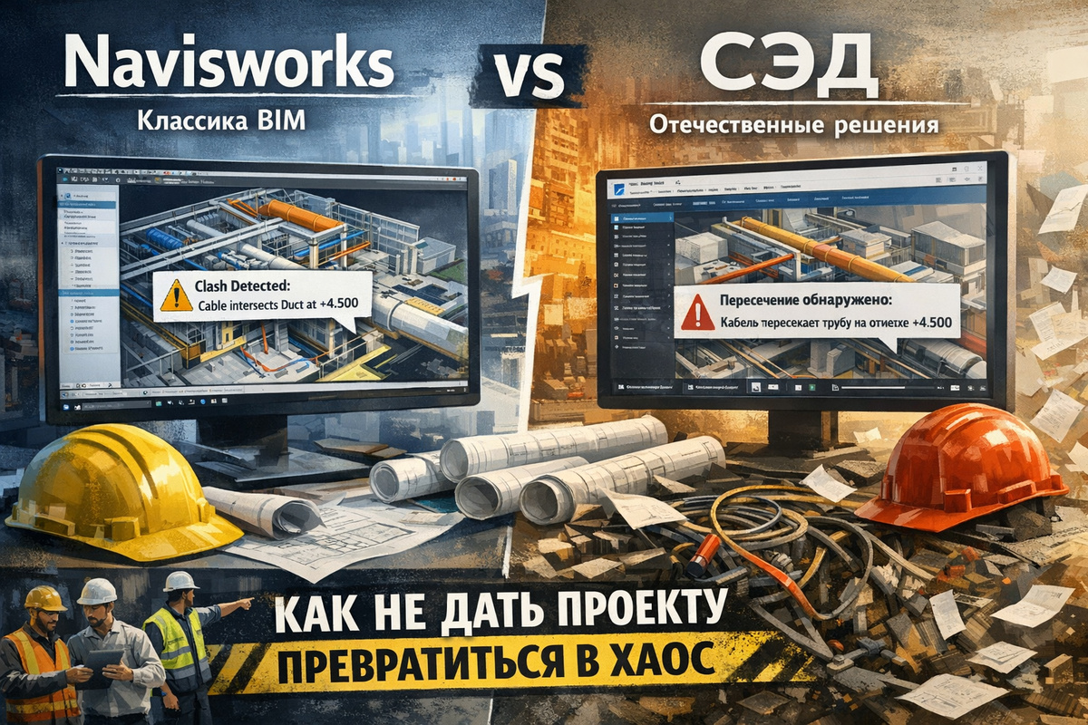 Navisworks vs СЭД
