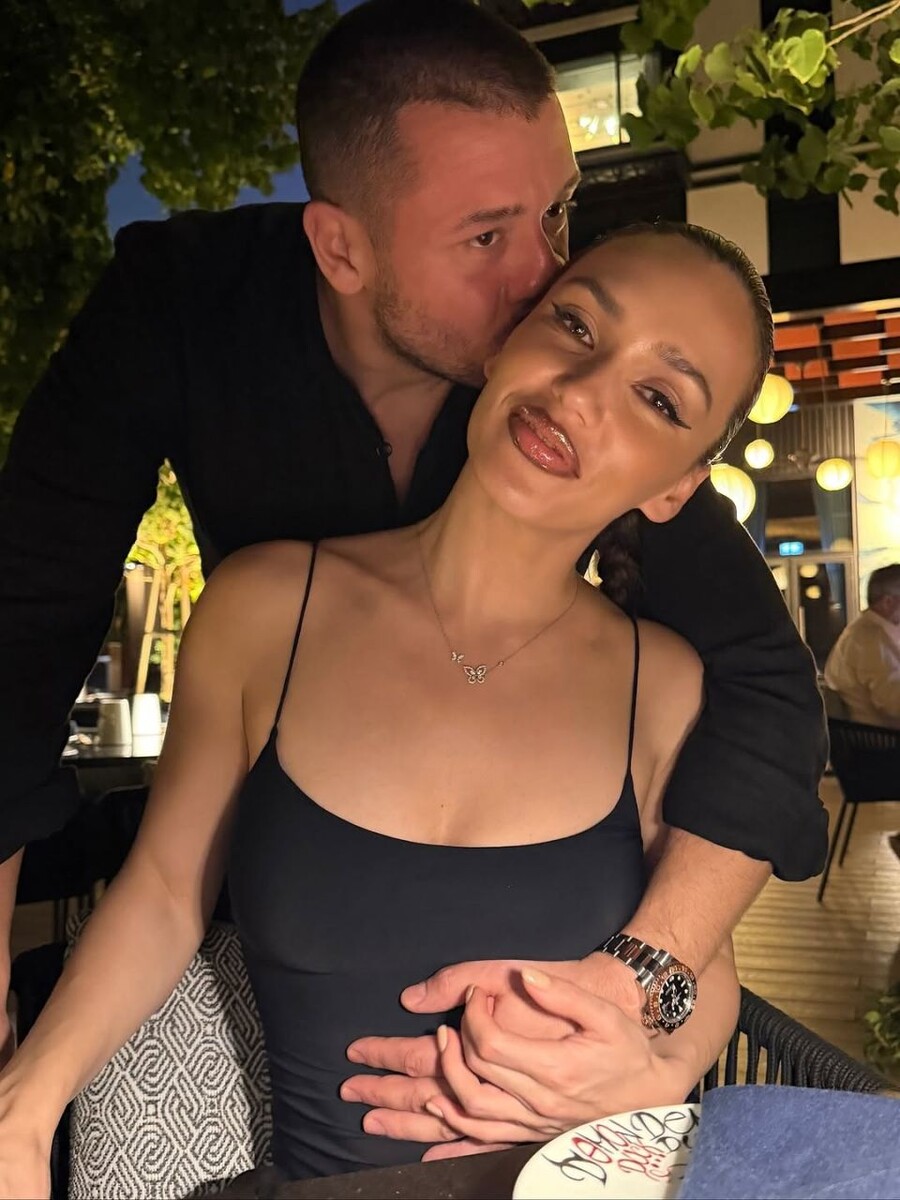    Ольга Серябкина и Георгий Начкебия. Источник: @seryabkina*