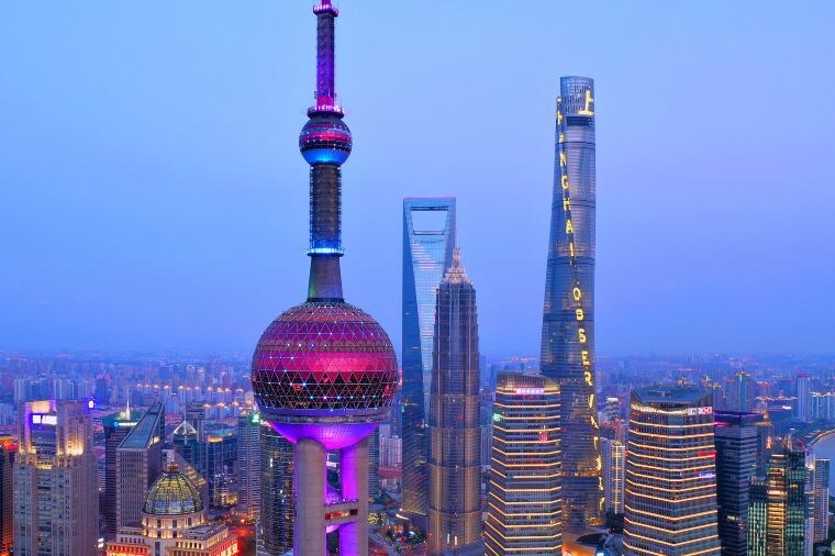 Телебашня Восточная Жемчужина (Oriental Pearl Tower)