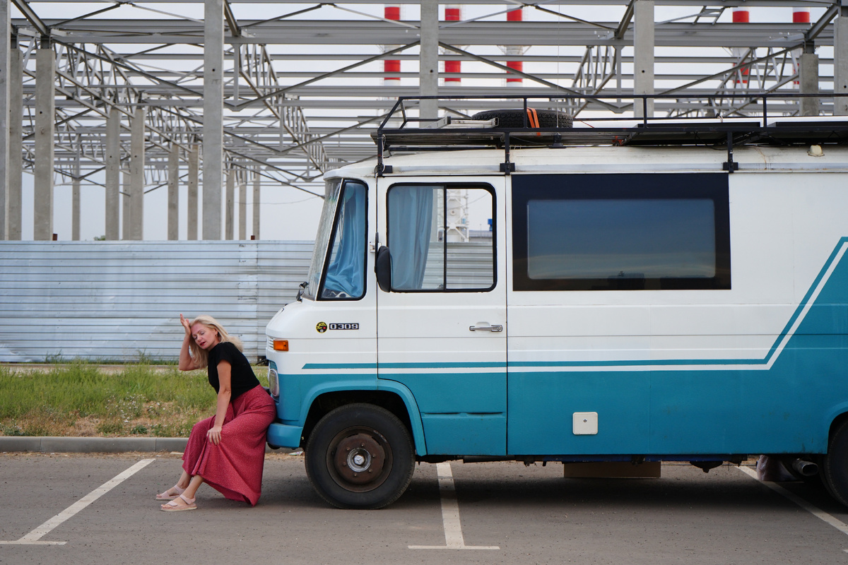 Самодельный автодом Мерседес О309