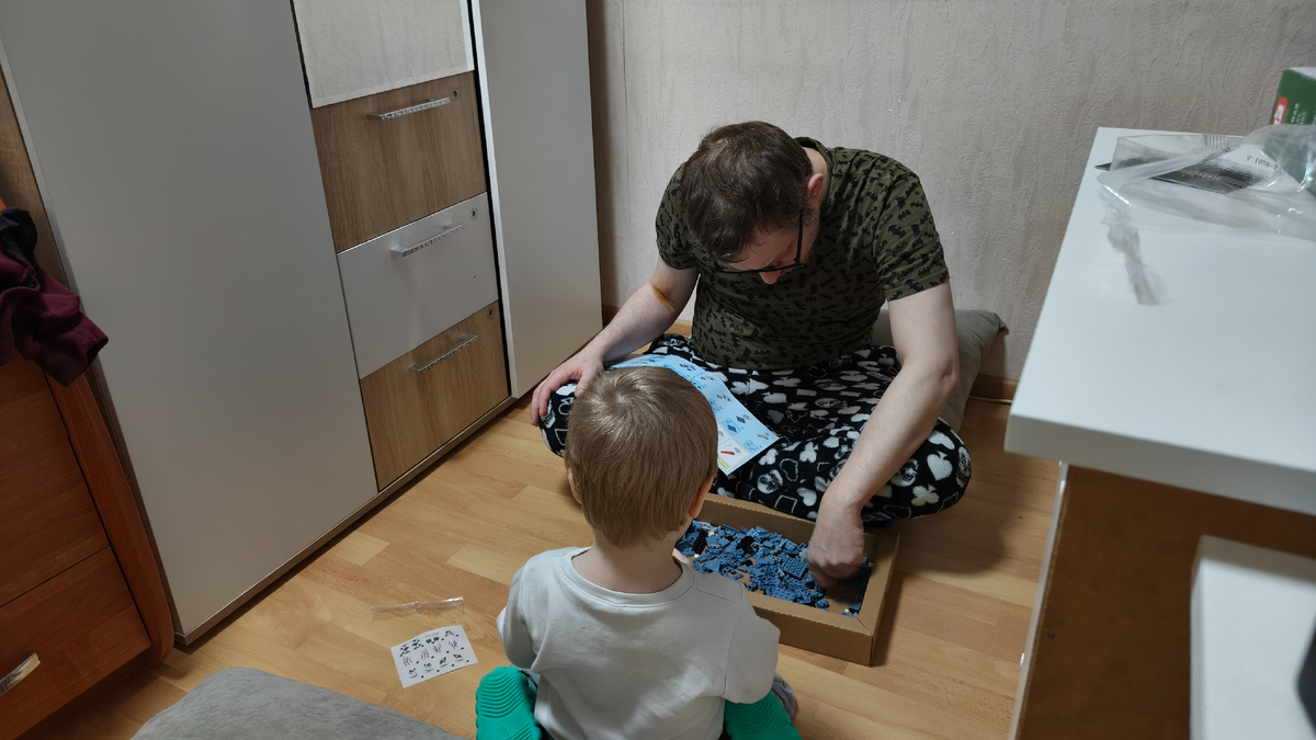 Вот чем мои мальчишки занимались в воскресенье 