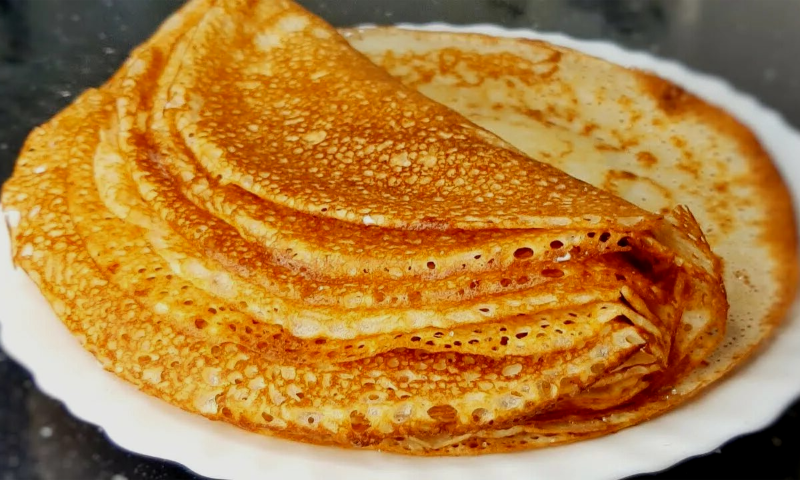 Тонкие блинчике на молоке