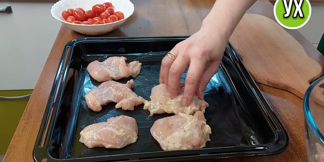 Вкусная курица пошагово...