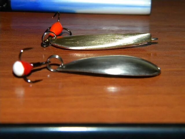 Зимняя блесна для ловли судака