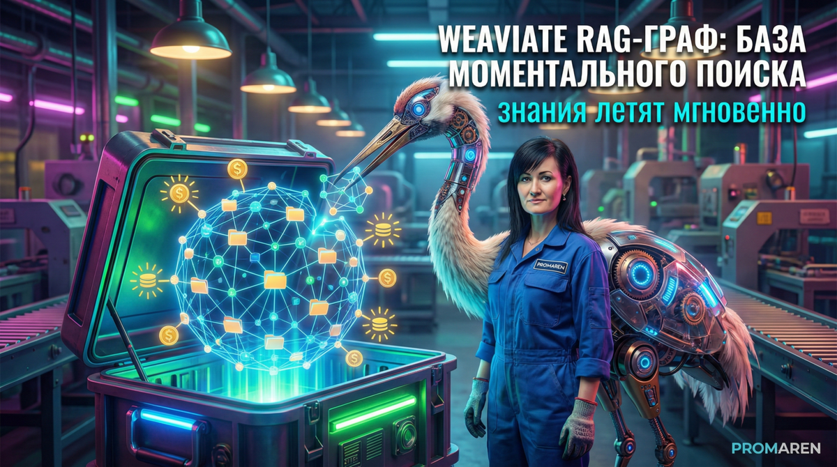    5 шагов к управлению знаниями в Weaviate — за 20 минут | PROMAREN Марина Погодина