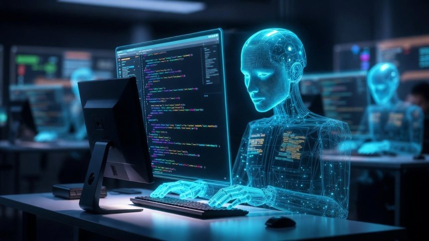 AI, codingсоздано с использованием ИИ