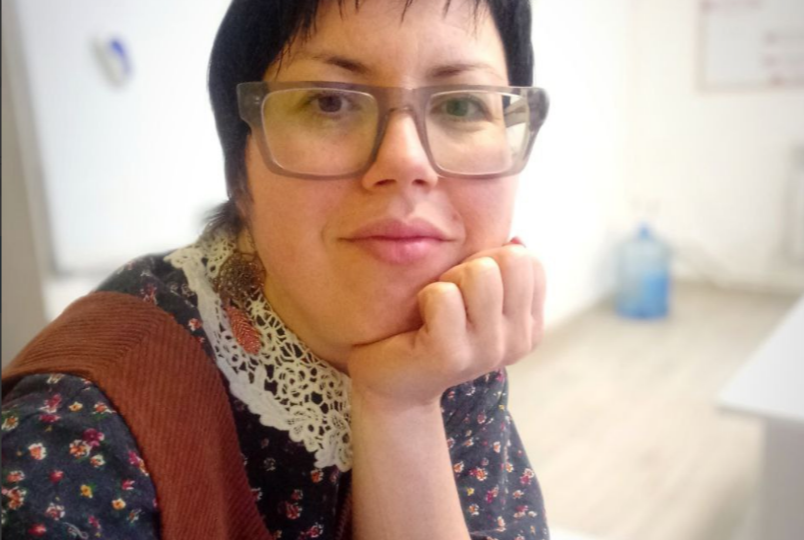 Как Одна Женчина стала делать зарядку