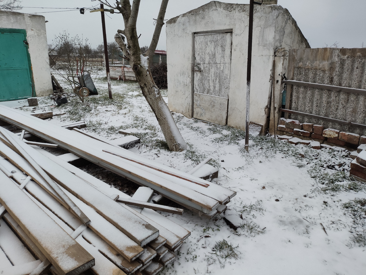 Утренний снежок