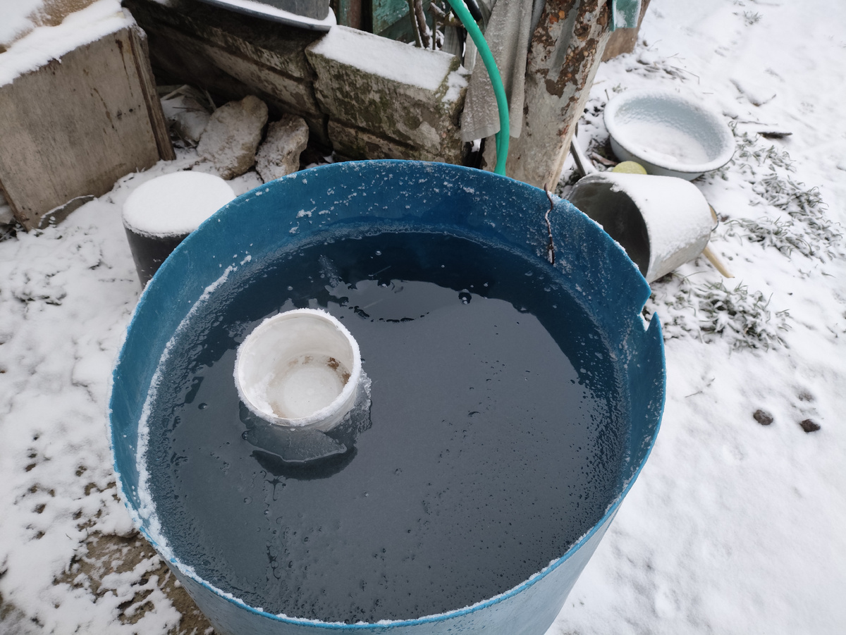 Пока еще небольшой лед