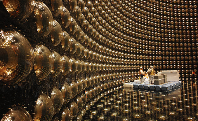 Вот так выглядит детектор нейтрино